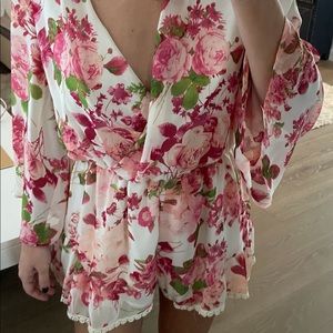 Floral romper